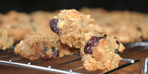 Cherry Almond Cookies