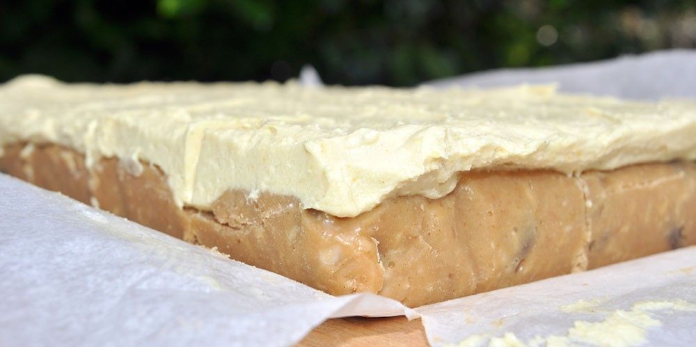 Mother's Day Lemon Coconut and Sultana Slice