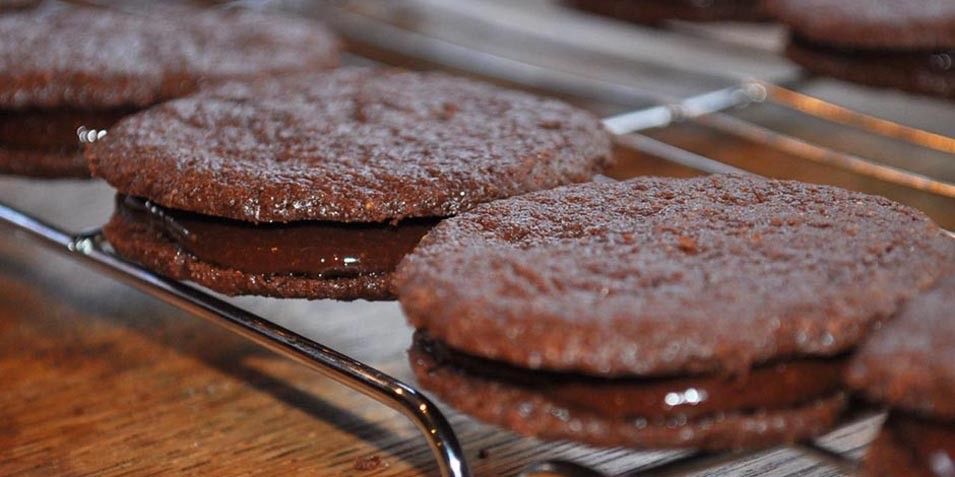 Chocolate Orange Sandwich Biscuit