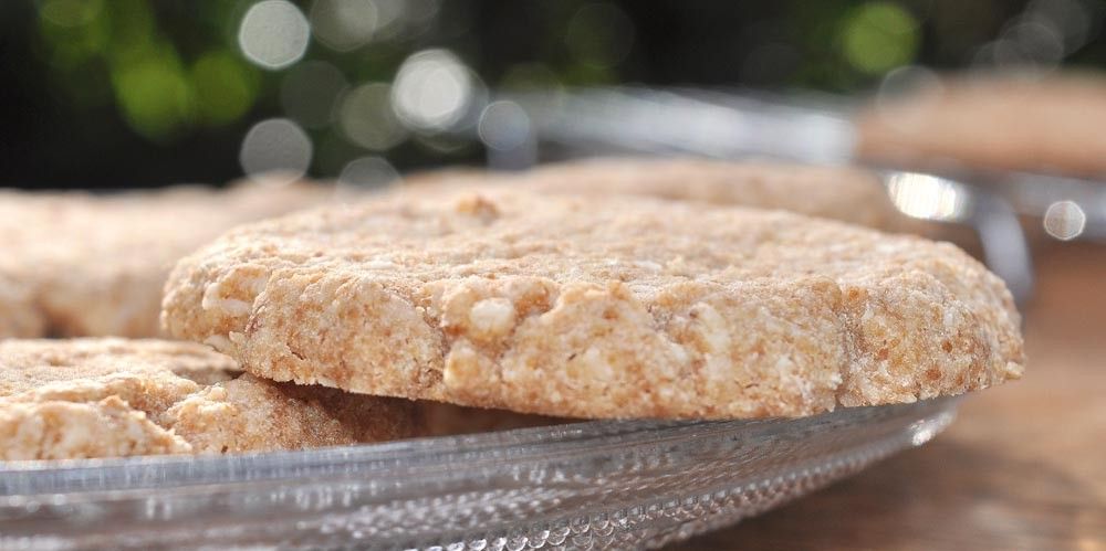 Lemon and Coconut Shortbread Cookies