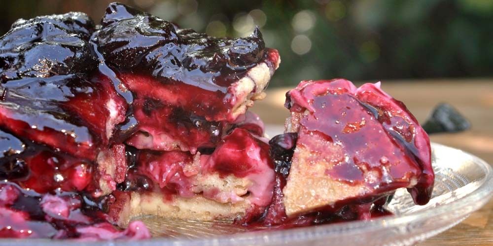 Cherry Cheesecake Pancakes