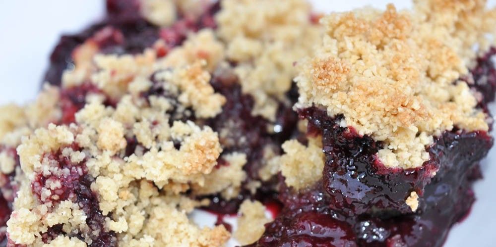 Black Forest Fruits Crumble