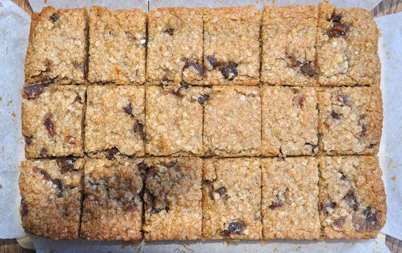 Easy Apricot and Almond Flapjacks