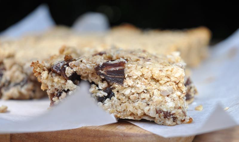 fruit nut and seed flapjacks