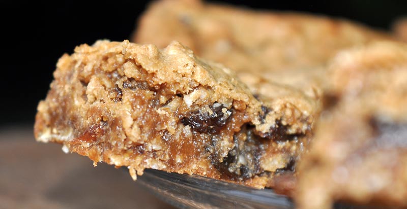 Lemon Sultana And Oat Cookie Slice