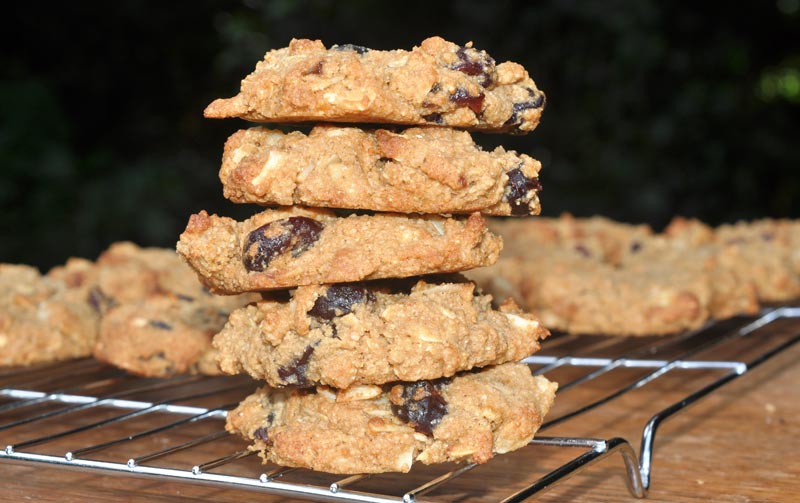 Cherry Almond Cookies