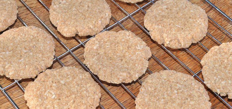 Lemon and Coconut Shortbread Cookies