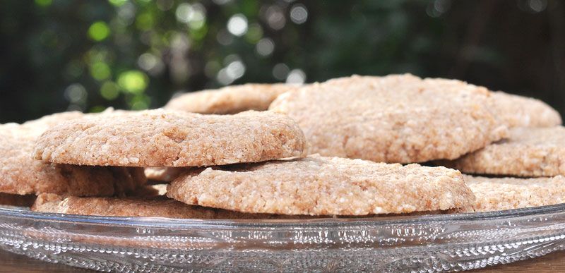 Lemon and Coconut Shortbread Cookies