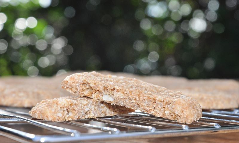 Lemon and Coconut Shortbread Cookies