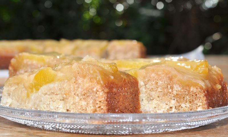 Hawaiian Pineapple and Coconut Upside Down Cake