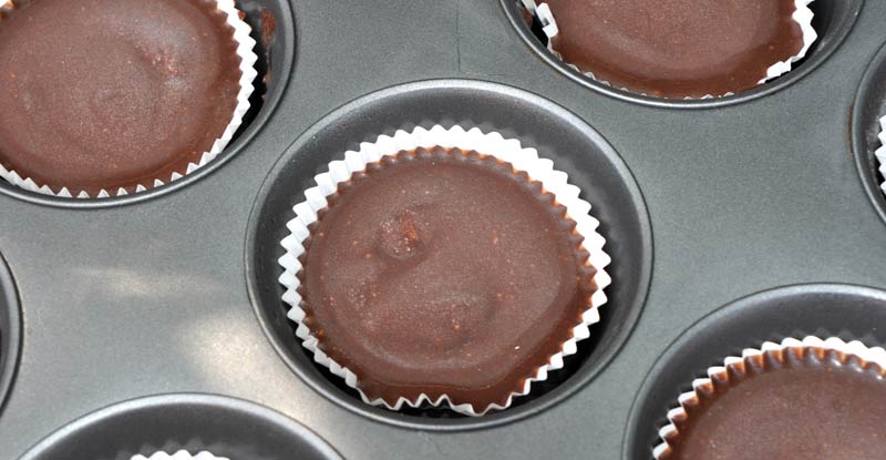 Cookie Dough Chocolate Cups