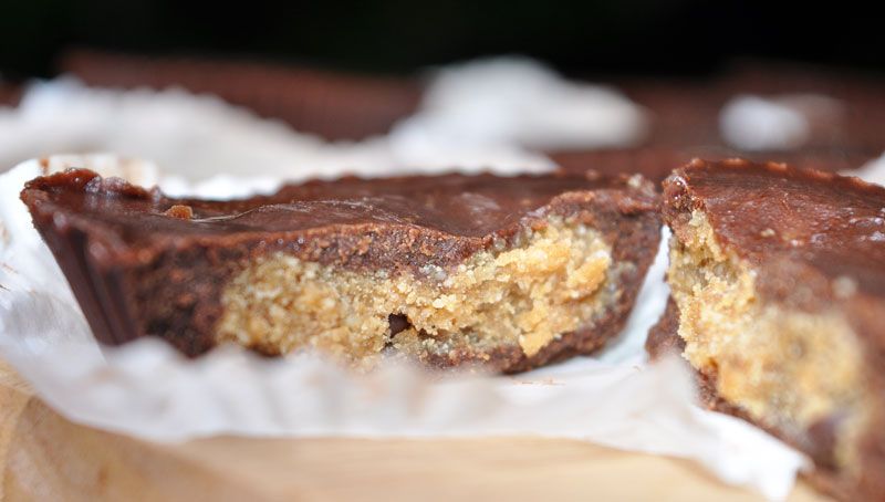 Cookie Dough Chocolate Cups