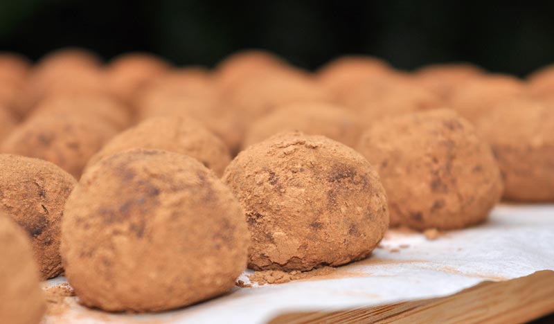 Ginger Nut Chocolate Truffles