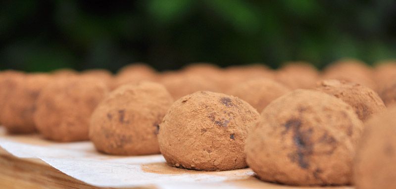 Ginger Nut Chocolate Truffles