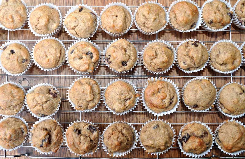 Mini Banana and Raisin Muffins 0001