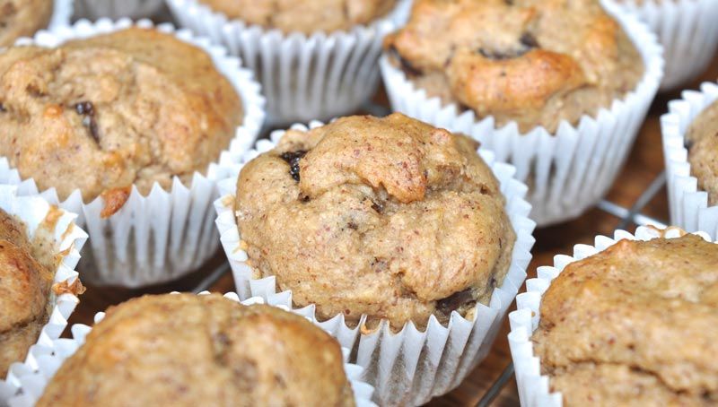 Mini Banana and Raisin Muffins 0002