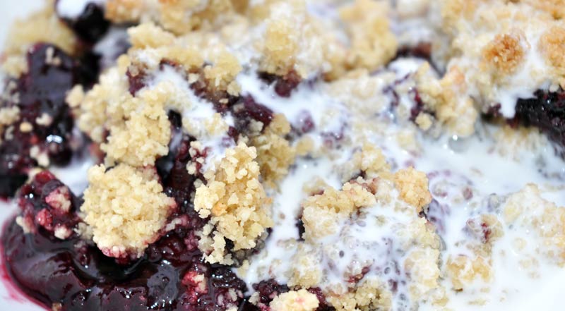 Black Forest Fruits Crumble 0008