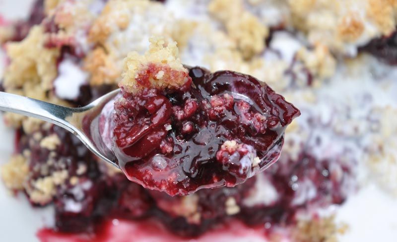 Black Forest Fruits Crumble 0009