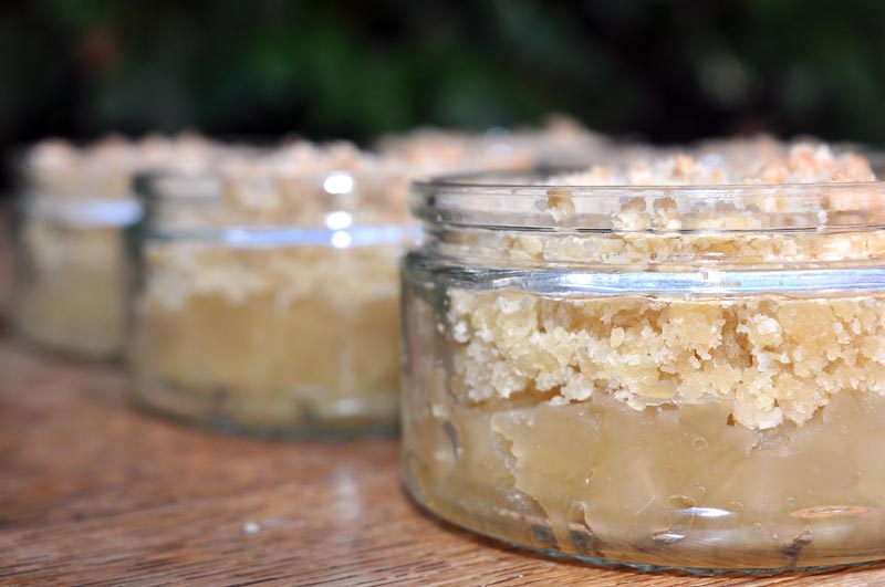 Individual Apple Crumble