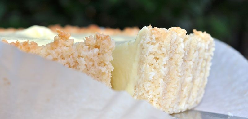 Pineapple Cream Pie with a Macadamia and Coconut Crust