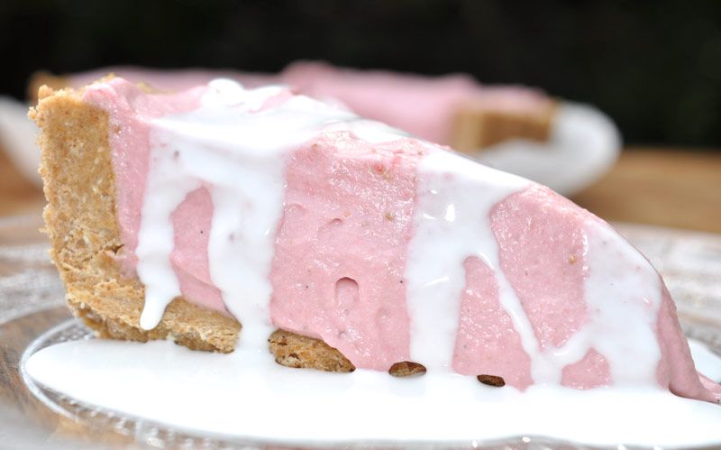 Strawberry Cream Pie 